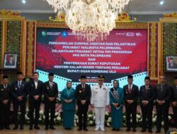 Pj Bupati OKI Ucap Selamat Pelantikan Pj Wako Palembang dan Perpanjangan PJ Bupati OKU