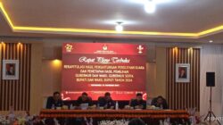 Rapat Pleno Rekapitulasi Hasil Perolehan Suara Pilkada 2024 di Buka
