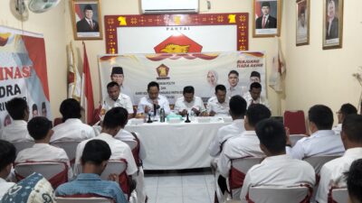 Gerindra Kabupaten OKI Gelar Pendidikan Politik, Teguhkan Ideologi dan Semangat Perjuangan Kader